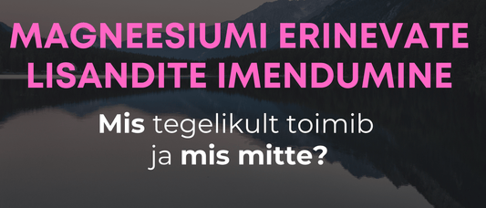 Magneesiumi erinevate lisandite imendumine - Kontamo