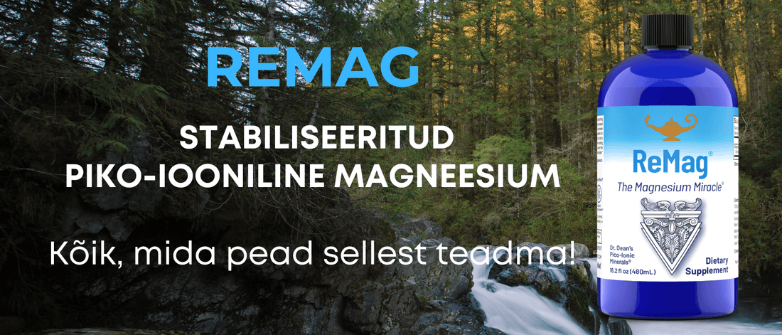 Stabiliseeritud piko-iooniline magneesium – lahendus magneesiumipuudusele - Kontamo