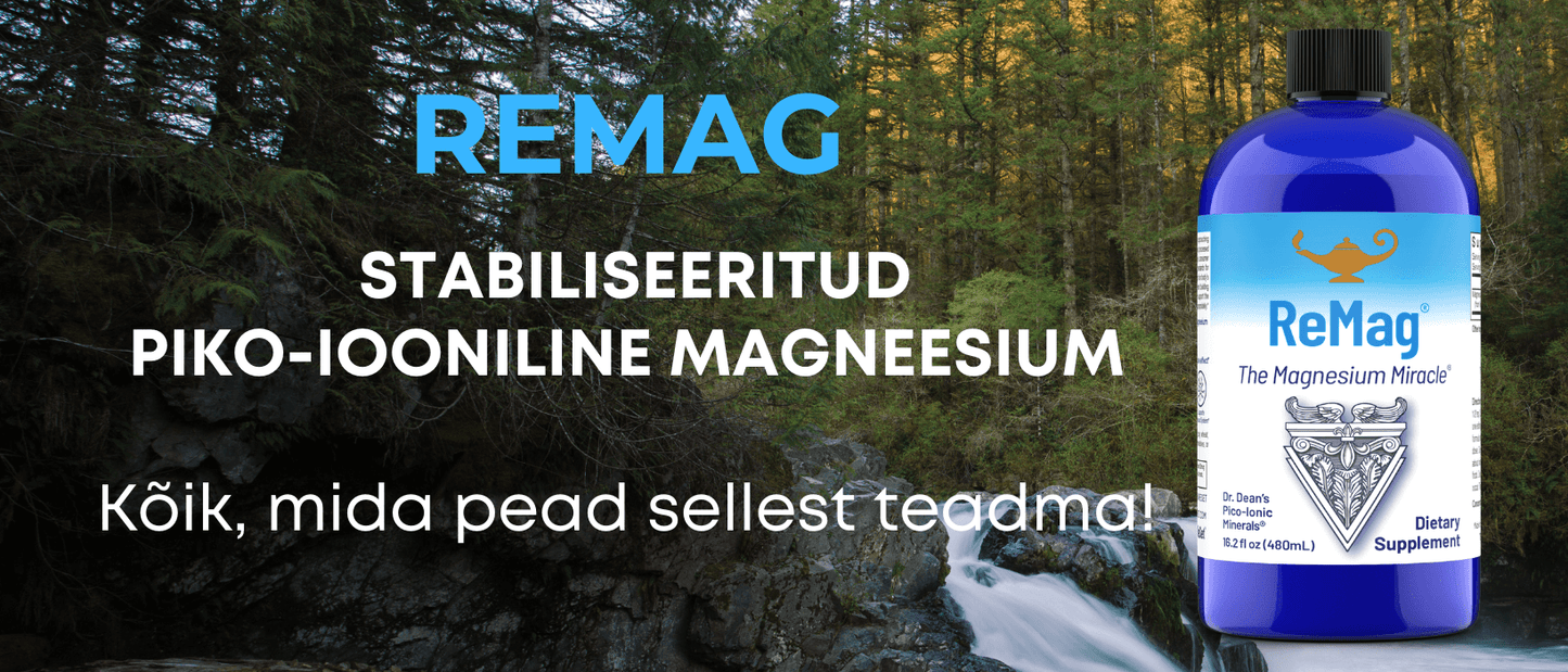 Stabiliseeritud piko-iooniline magneesium – lahendus magneesiumipuudusele - Kontamo