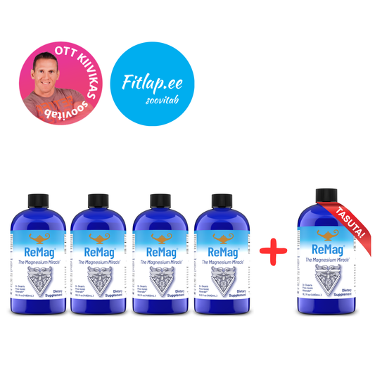 4x ReMag® 480ml + KINGITUSEKS üks ReMag® 480ml