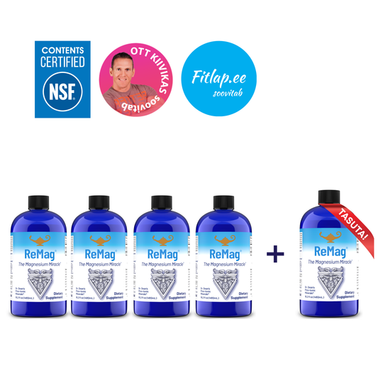 4x ReMag® 480ml + KINGITUSEKS üks ReMag® 480ml