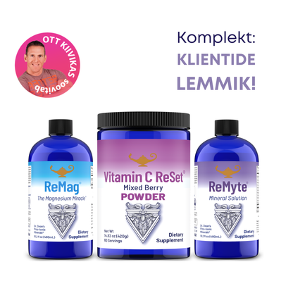 ReMag® 480ml + ReMyte® 480ml + Vitamin C Reset® 420g