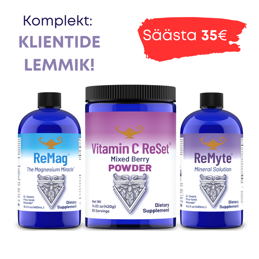 ReMag® 480ml + ReMyte® 480ml + Vitamin C Reset® 420g