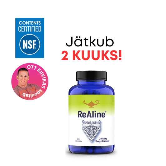 ReAline® B-vitamiini kompleks, 120 kapslit