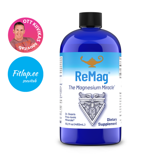 ReMag® Liquid Magnesium, 480ml (toidulisand magneesiumiga)