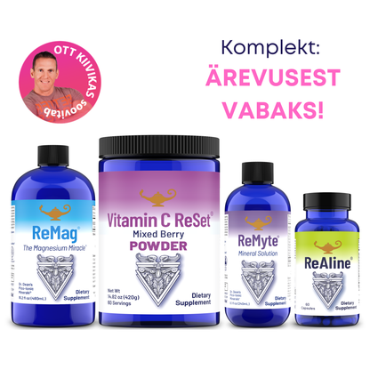 Komplekt: ÄREVUSEST VABAKS