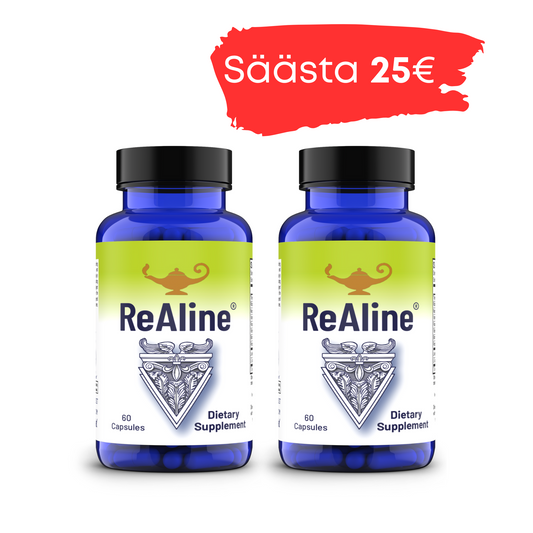 ERIPAKKUMINE: 2 x ReAline® B-vitamiini kompleks, 2x60 kapslit