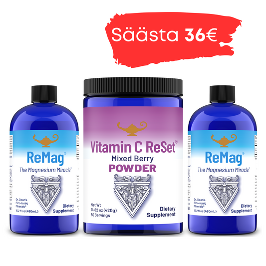 ReMag® 480ml (2x) + Vitamin C Reset® 420g