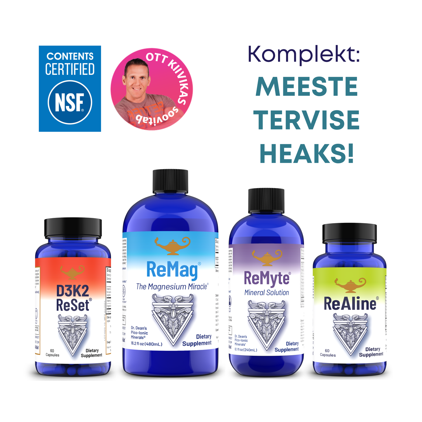 Komplekt: MEESTE TERVISE HEAKS!
