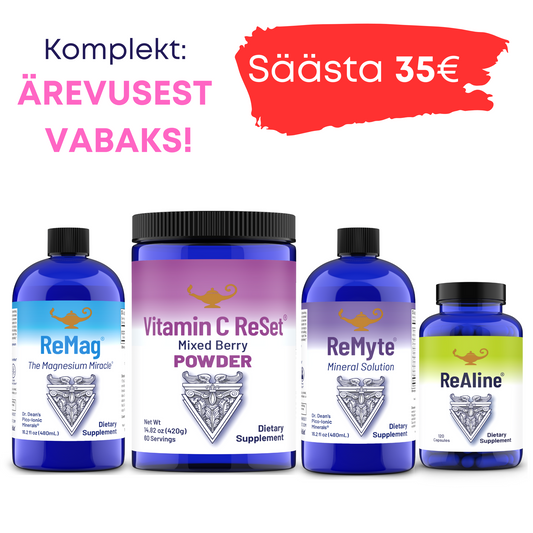 Komplekt: ÄREVUSEST VABAKS