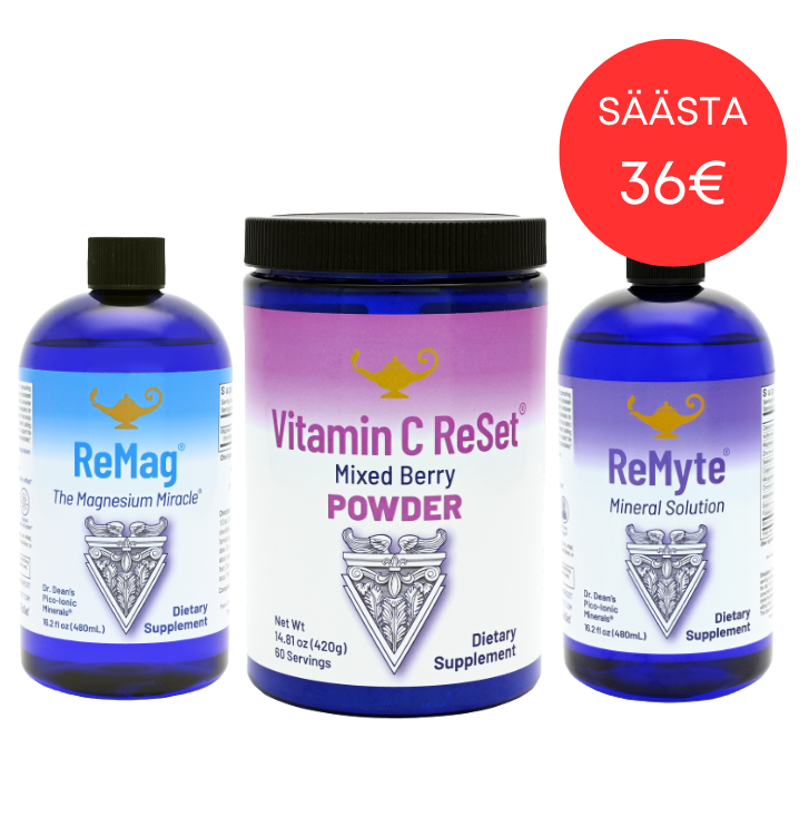 ReMag® 480ml + ReMyte® 480ml + Vitamin C Reset® 420g