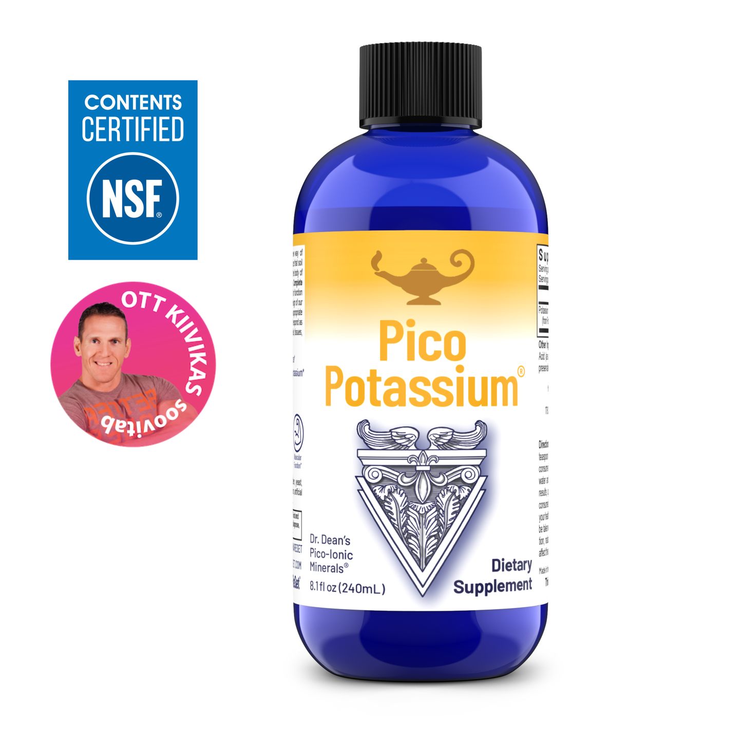Pico Potassium®, 240ml (toidulisand kaaliumiga)