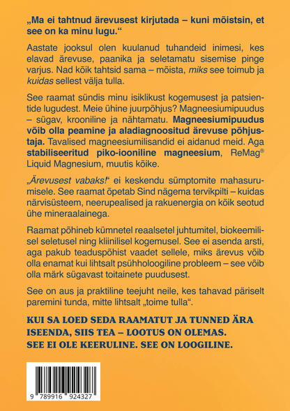 Raamat: „Ärevusest vabaks!“ - Carolyn Dean