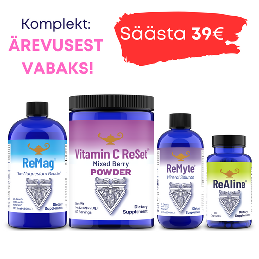 Komplekt: ÄREVUSEST VABAKS