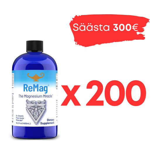 200 x ReMag® Liquid Magnesium, 480ml (toidulisand magneesiumiga)