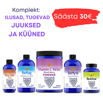 Komplekt: ILUSAD, TUGEVAD JUUKSED JA KÜÜNED!