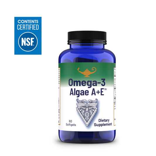 Omega 3 Algae A+E®, 60 pehmekapslit (vegan vetikaõli)