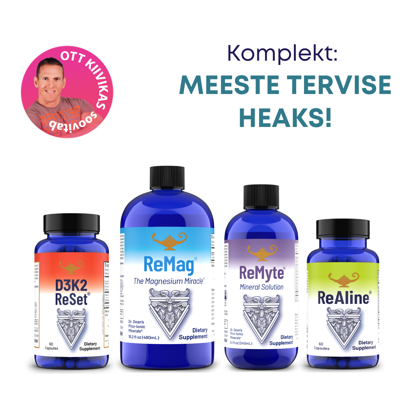 Komplekt: MEESTE TERVISE HEAKS!