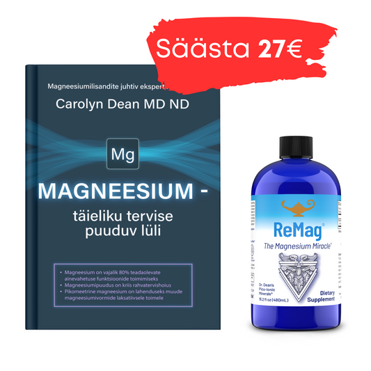 ReMag® 480ml + magneesiumi raamat