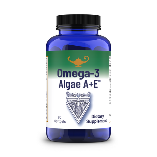 Omega 3 Algae A+E®, 60 pehmekapslit (vegan vetikaõli)