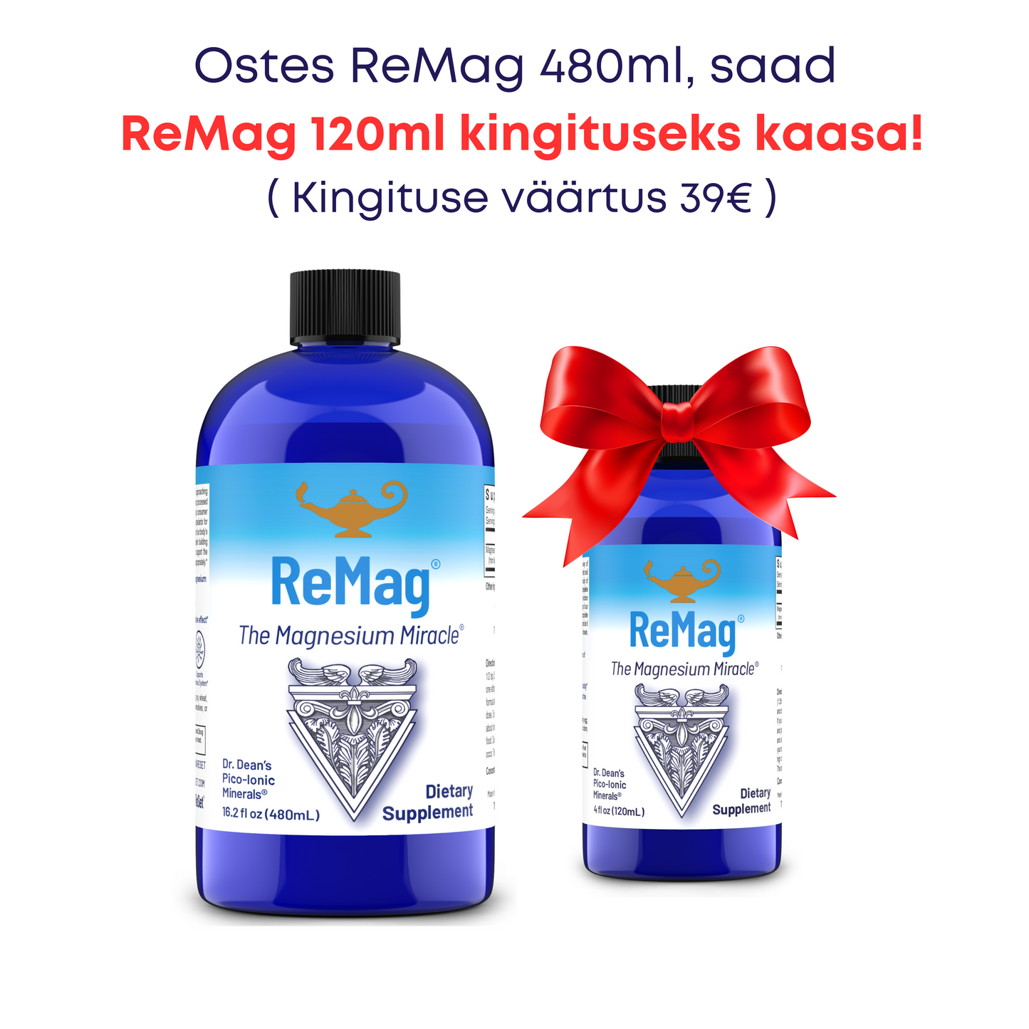 ReMag® 480ml + KINGITUSEKS ReMag® 120ml