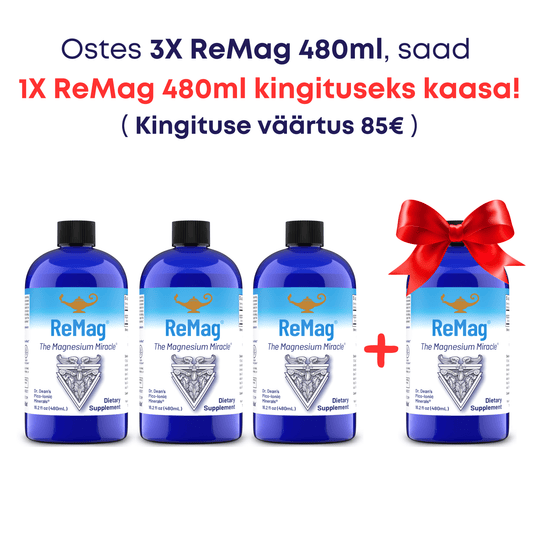 3x ReMag® 480ml + KINGITUSEKS üks ReMag® 480ml