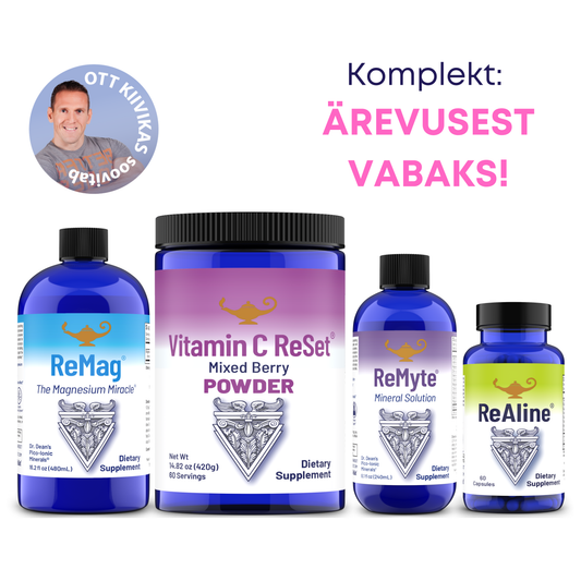 Komplekt: ÄREVUSEST VABAKS