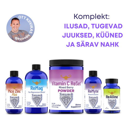 Komplekt: ILUSAD, TUGEVAD JUUKSED JA KÜÜNED!