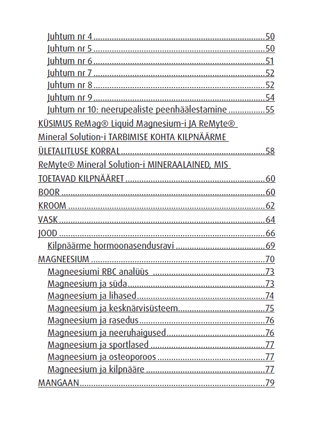 E-Raamat: „Kuidas Seljatada Kilpnäärme Talitlushäired“- Carolyn Dean