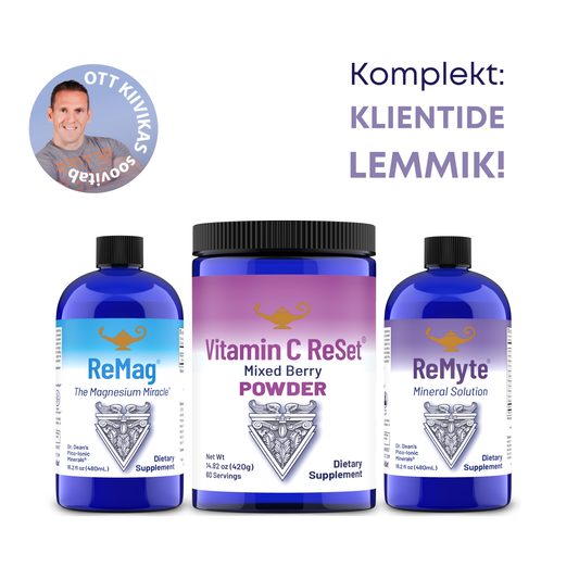 ReMag® 480ml + ReMyte® 480ml + Vitamin C Reset® 420g