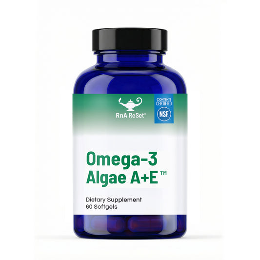Omega 3 Algae A+E®, 60 pehmekapslit (vegan vetikaõli)