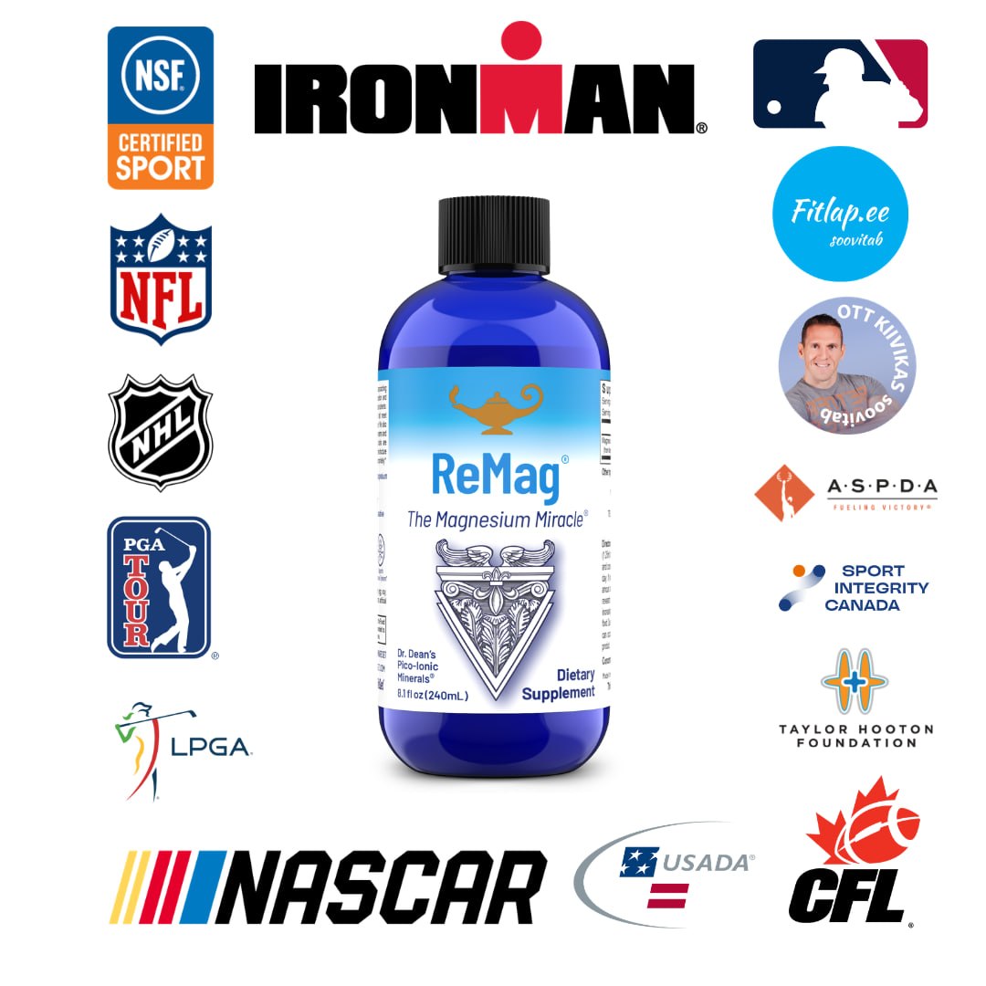 ReMag® for Sport  Liquid Magnesium, 240ml (toidulisand magneesiumiga)