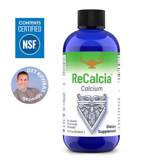 ReCalcia® Liquid Calcium, 240ml (toidulisand kaltsiumiga)