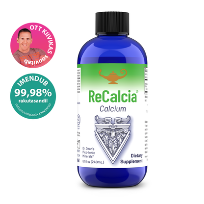 ReCalcia® Liquid Calcium, 240ml (toidulisand kaltsiumiga)