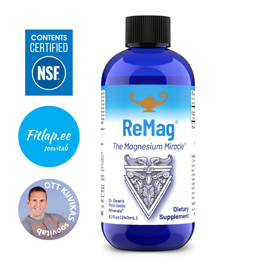 ReMag® Liquid Magnesium, 240ml (toidulisand magneesiumiga)