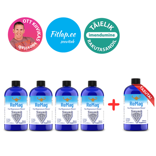4x ReMag® 480ml + KINGITUSEKS üks ReMag® 480ml