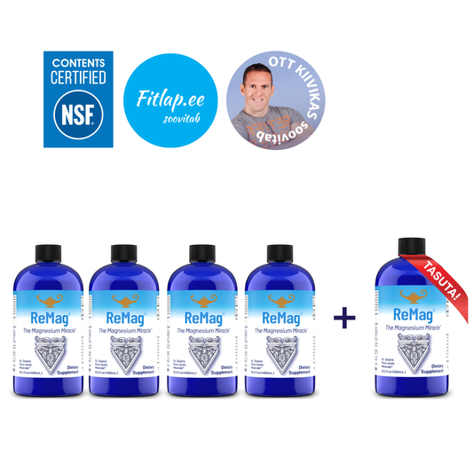 4x ReMag® 480ml + KINGITUSEKS üks ReMag® 480ml