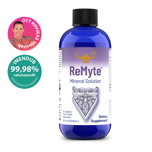 ReMyte® Mineral Solution, 240ml (toidulisand 12 mineraalaine kontsentraadiga)