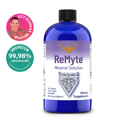 ReMyte® Mineral Solution, 480ml (toidulisand 12 mineraalaine kontsentraadiga)