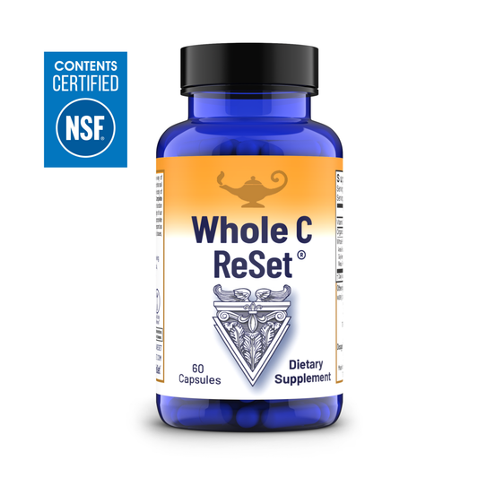 Whole C Reset®, 60 kapslit (toidulisand loodusliku C-vitamiiniga)